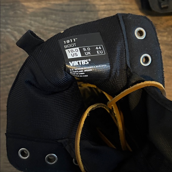 Viktos 1911 boots Black 1st Gen Discontinued Size 10 - Picture 6 of 6